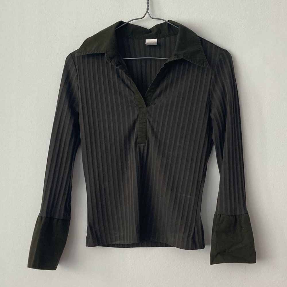 70s inspired fitted top